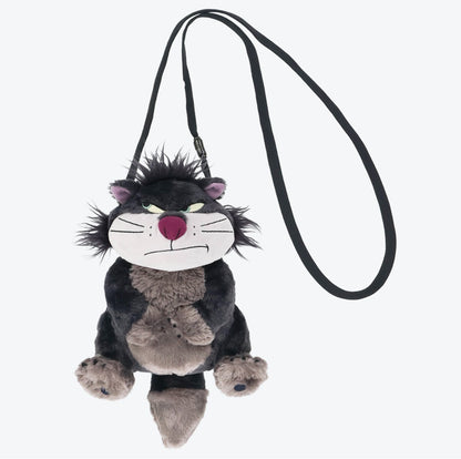 Japan Tokyo Disney Resort Cinderella Lucifer Fluffy Shoulder Bag