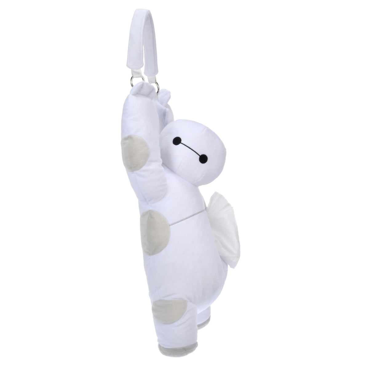 Japan Tokyo Disney Store Baymax Tissue Box Cover with Carabiner Hanging Type