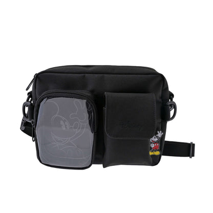 Japan Tokyo Disney Store Mickey Mouse Shoulder Bag with Clear Window Casual Bag