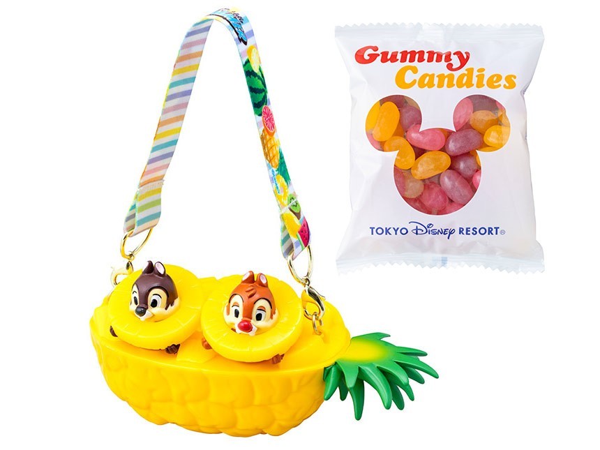 Japan Tokyo Disney Resort Chip & Dale SUMMER 2026 Mini snack case Pineapple