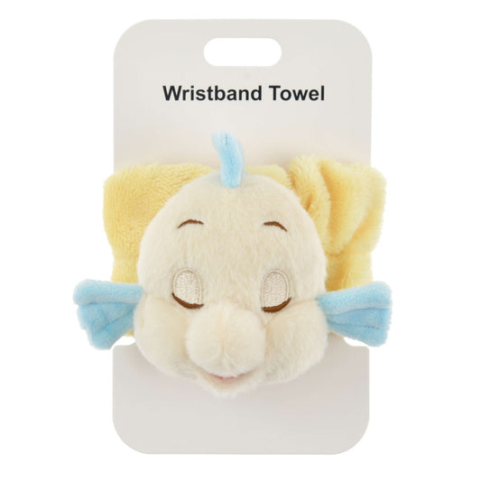 '+Japan Tokyo Disney Store Flounder Wristband Towel Face Wash Water Absorbent