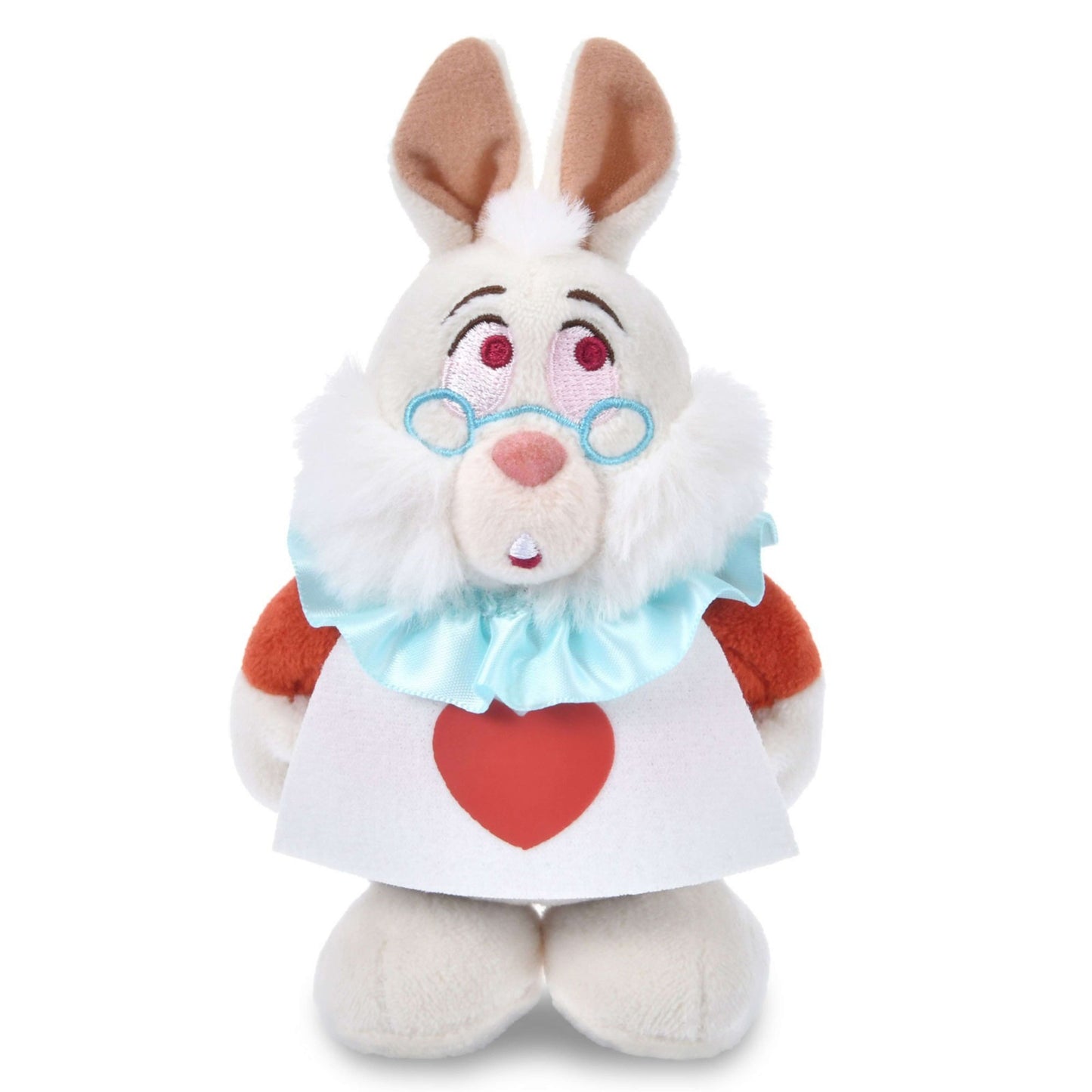 Japan Tokyo Disney Store White Rabbit Plush Toy StanDs Alice in Wonderland