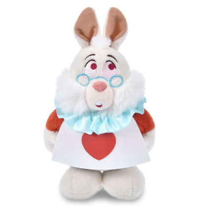 Japan Tokyo Disney Store White Rabbit Plush Toy StanDs Alice in Wonderland
