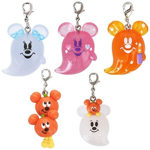 Japan Tokyo Disney Resort Mickey Pumpkin lantern Ghost Charm Set Halloween 2026