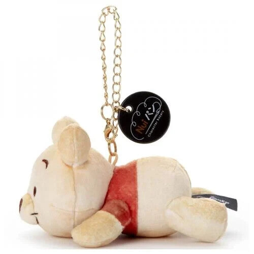 Japan Disney Takara Tommy Nui Pan Brett Plush Keychain Pooh