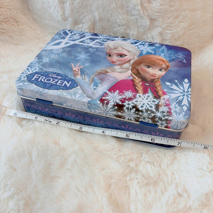 Japan Tokyo Disney Confectionery Tin Can Frozen Ana Elsa Bag