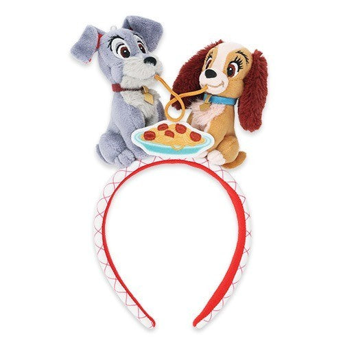 Japan Tokyo Disney Resort Lady and the Tramp Headband Ears Cap