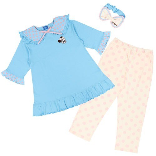 Japan Tokyo Disney Resort Room wear Minnie Mouse Room Pajama Party