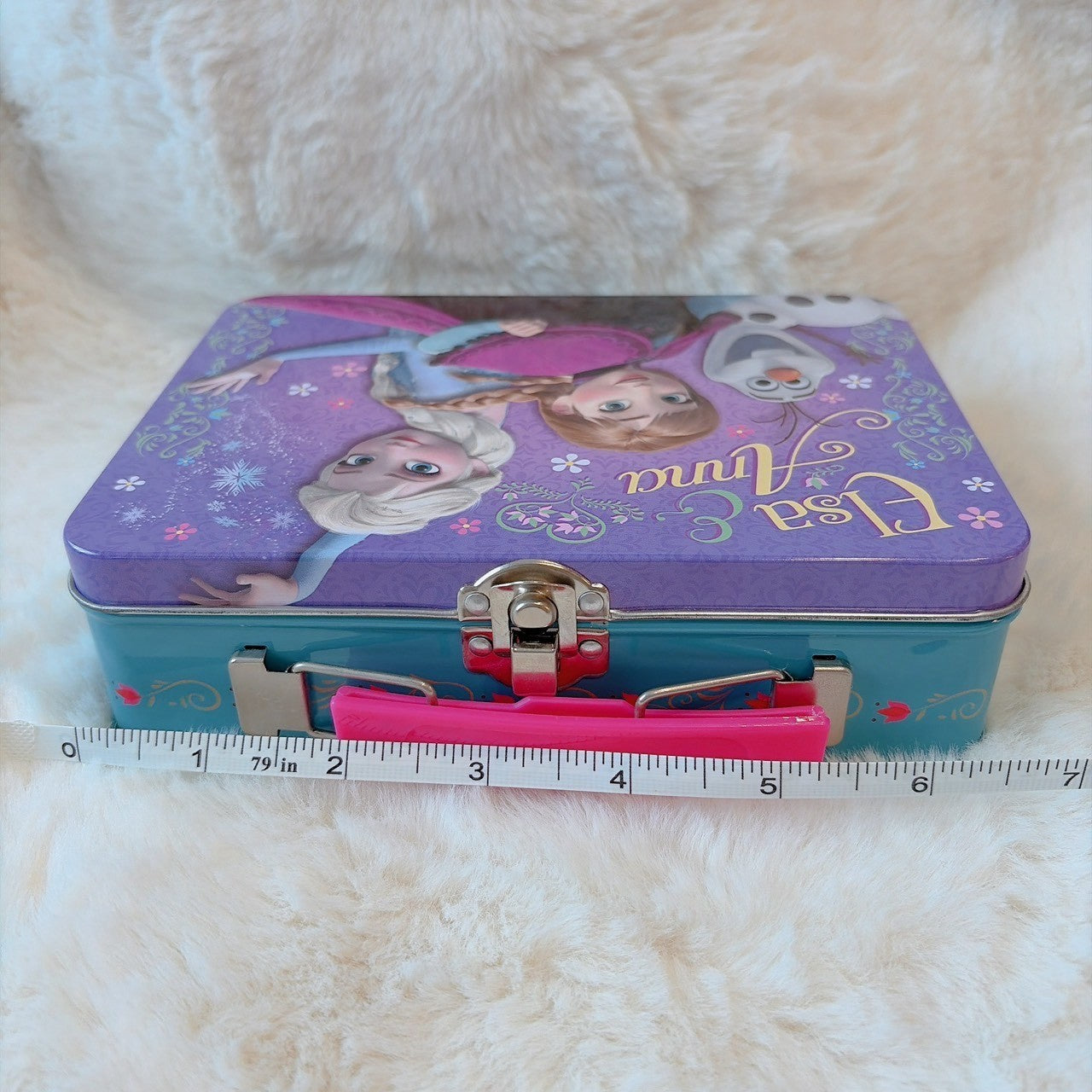 Japan Tokyo Disney Confectionery Tin Can Frozen Ana Elsa Olaf Bag