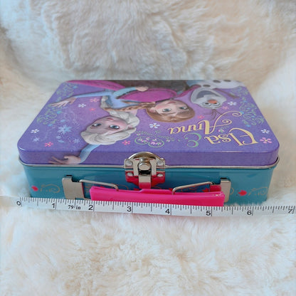Japan Tokyo Disney Confectionery Tin Can Frozen Ana Elsa Olaf Bag