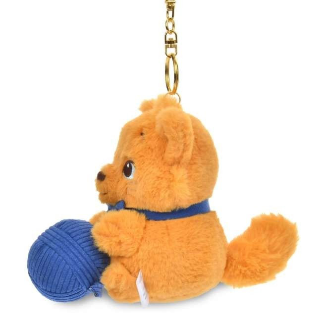 '+Japan Tokyo Disney Store Toulouse Plush Toy Keychain Ball of Yarn MOVE Marie