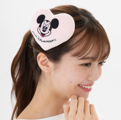 Japan Tokyo Disney Resort Retro Heart Hair Accessory Mickey Headband