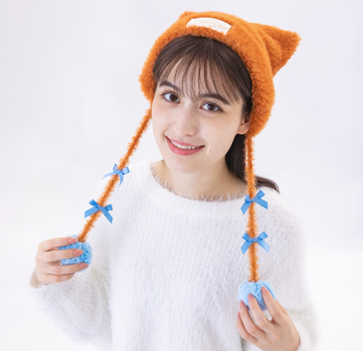 Japan Tokyo Disney Resort Ears Fluffy Winter Cap Hat The Aristocats Toulouse