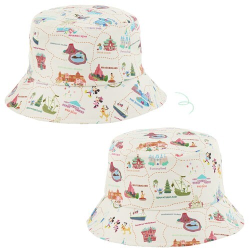 Japan Tokyo Disney Resort Hat Park Map Design