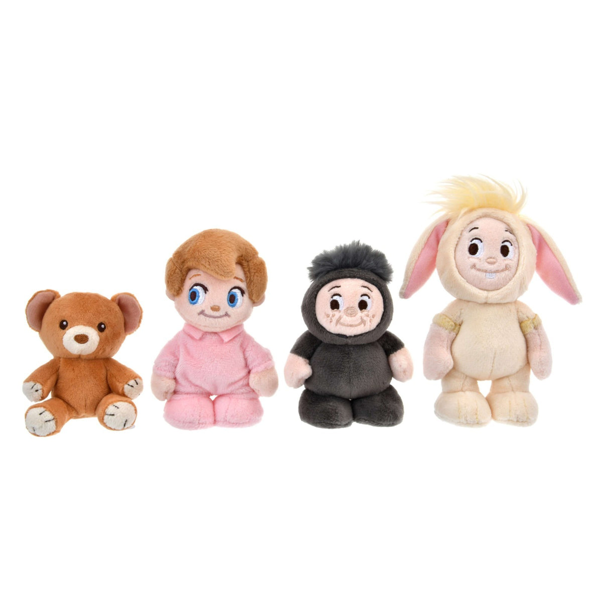 Japan Tokyo Disney Store Peter Pan Plush Toy Set Disney stanDs Lost Kids Michael