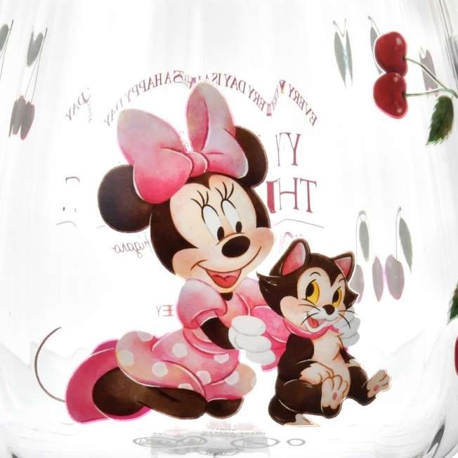 Japan Tokyo Disney Store Minnie Figaro Mug Heat-Resistant Watercolor Drinkware