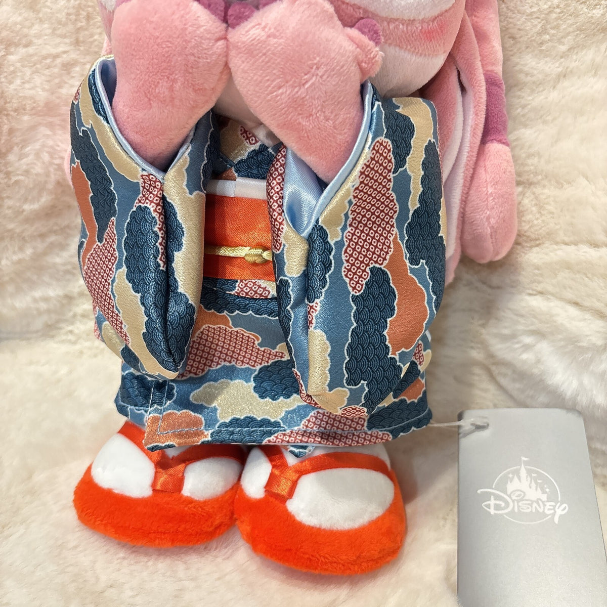 '+Japan Tokyo Disney Store  Angel Plush Toy Japan Original Limited Kimono