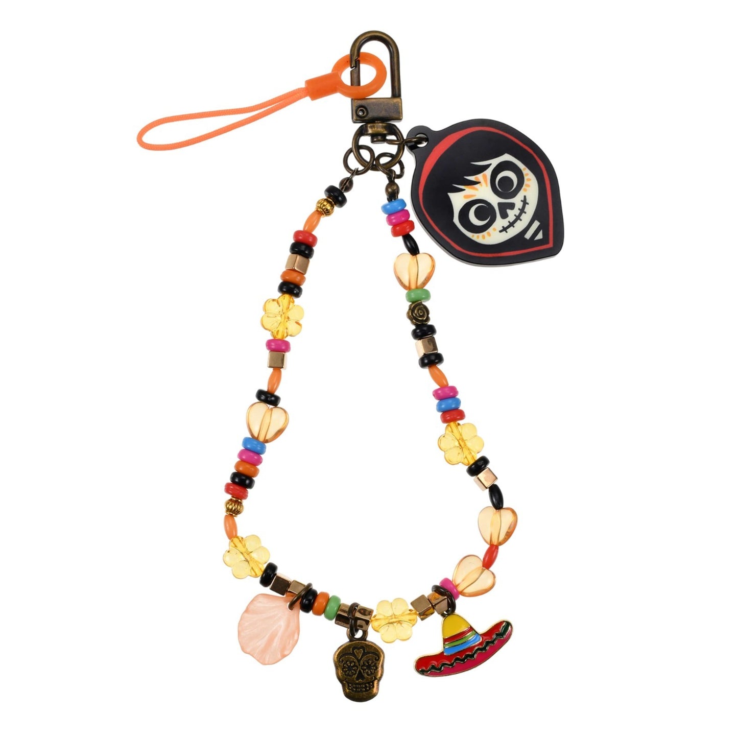 Japan Tokyo Disney Store Miguel Strap Bead Die-Cut Charm Hands-Free Goods Coco
