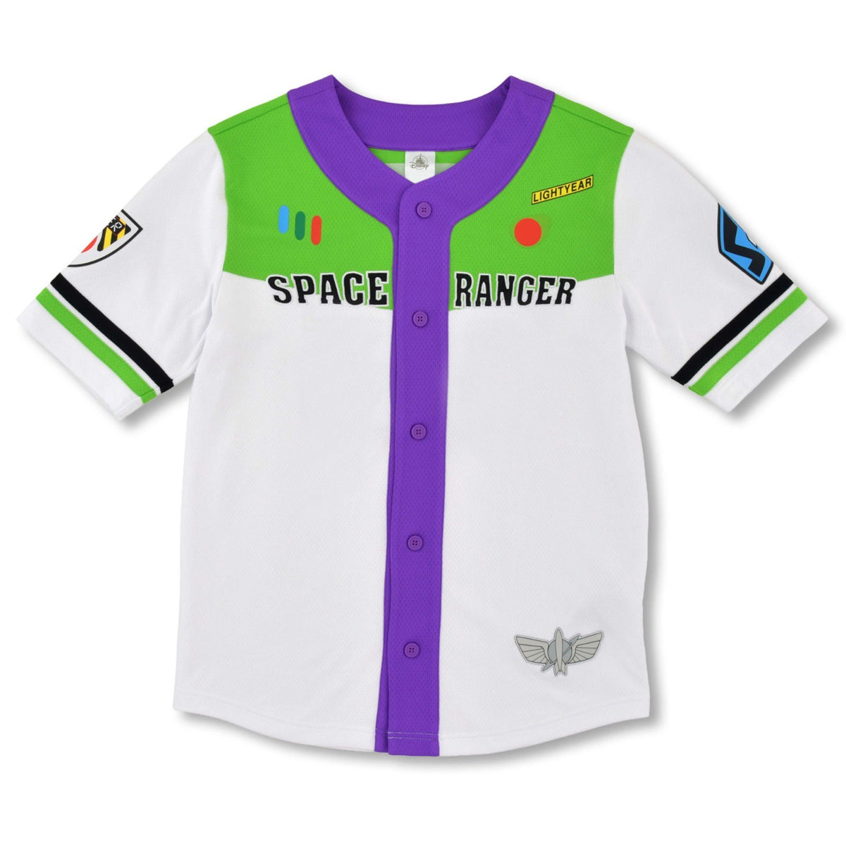 Japan Tokyo Disney Store Buzz Lightyear Short-Sleeve Baseball Shirt Toy Story