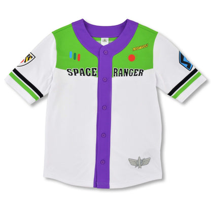 Japan Tokyo Disney Store Buzz Lightyear Short-Sleeve Baseball Shirt Toy Story