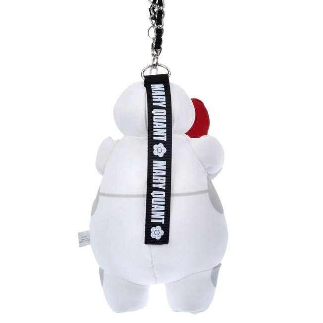 Japan Tokyo Disney Store Baymax MARY QUANT Bag Charm Plush Toy Gift