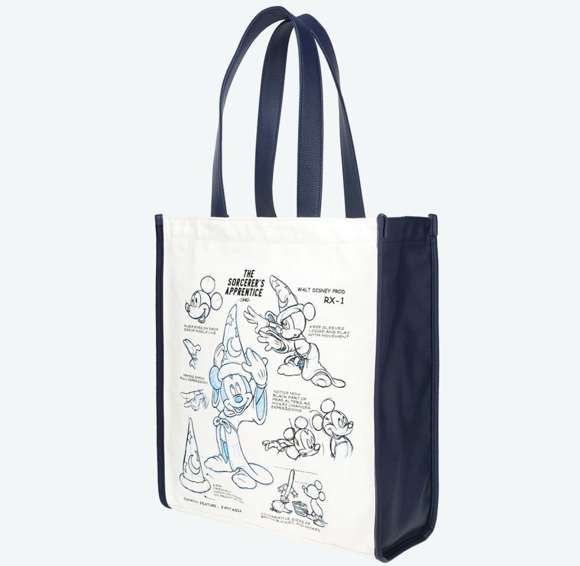 Japan Tokyo Disney Resort Fantasia Mickey Drawing Tote bag