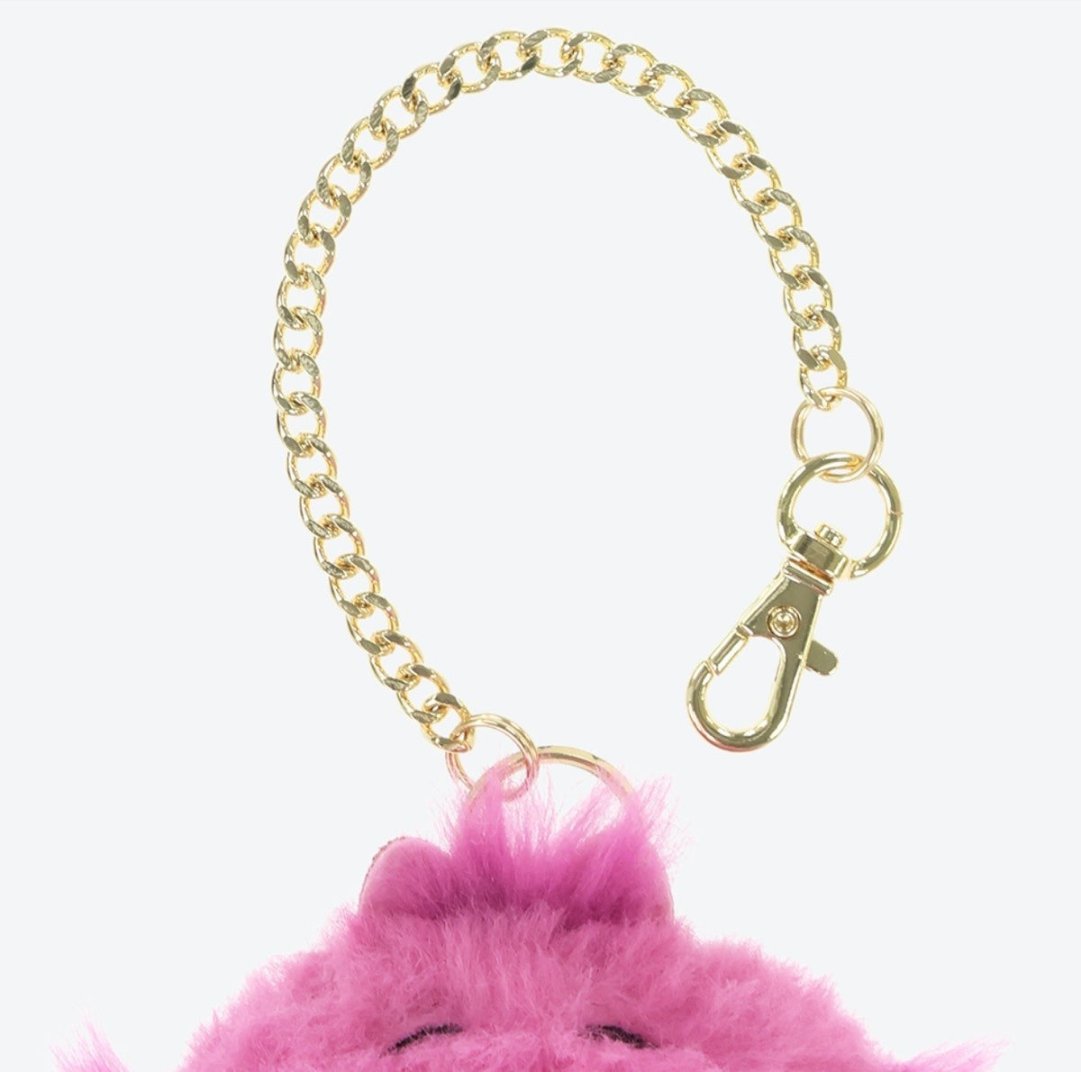 Japan Tokyo Disney Resort Alice in Wonderland Cheshire Cat Plush Charm Keychain