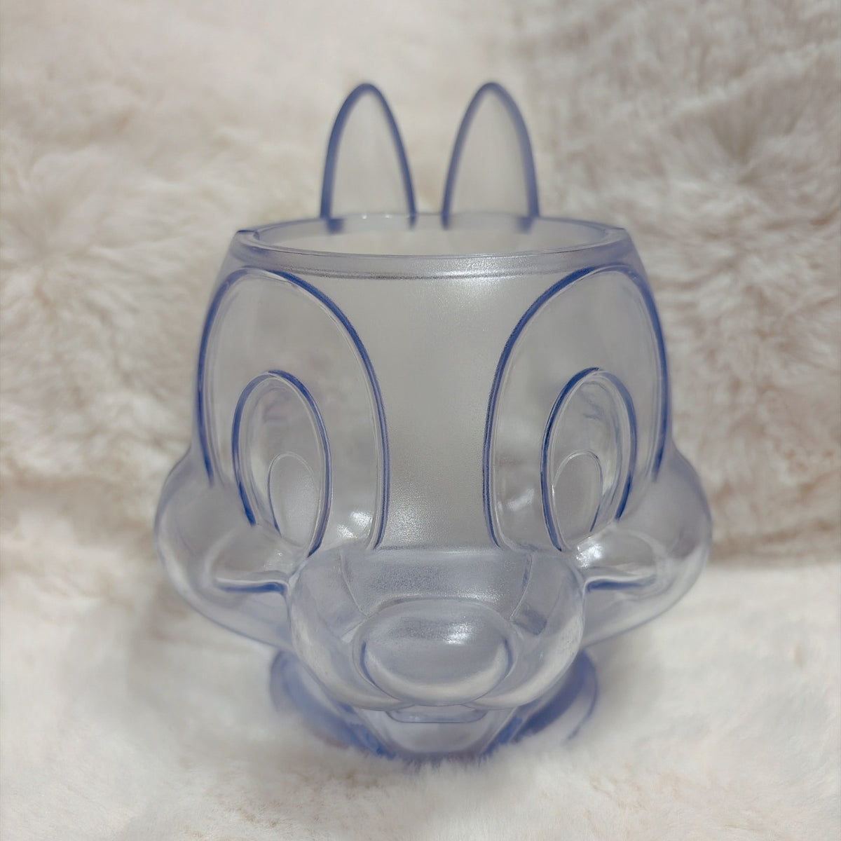 Japan Tokyo Disney Resort Candy Case Chip Souvenir Clear Cup