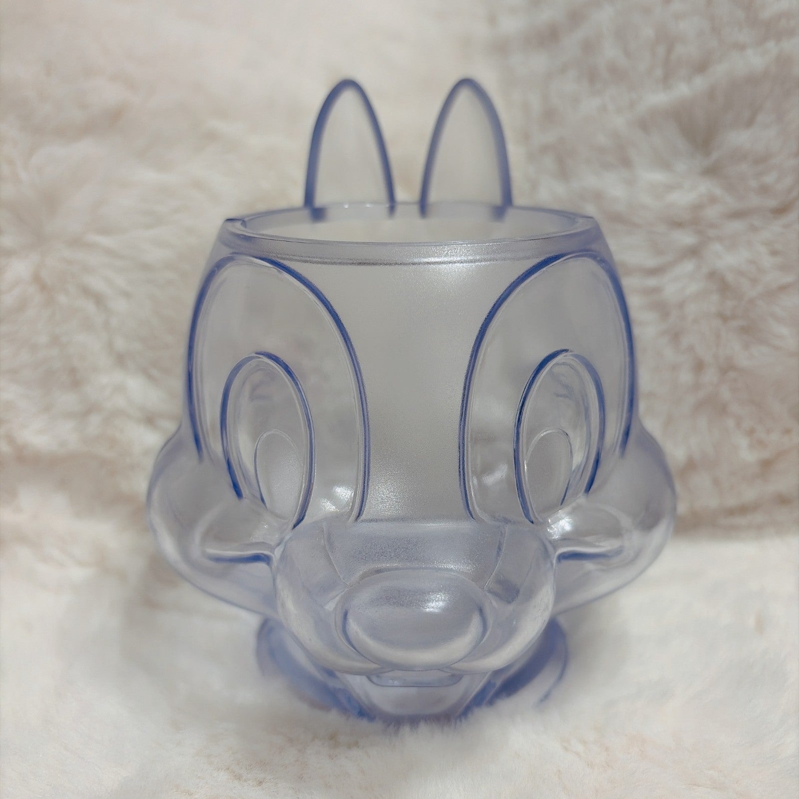 Japan Tokyo Disney Resort Candy Case Chip Souvenir Clear Cup