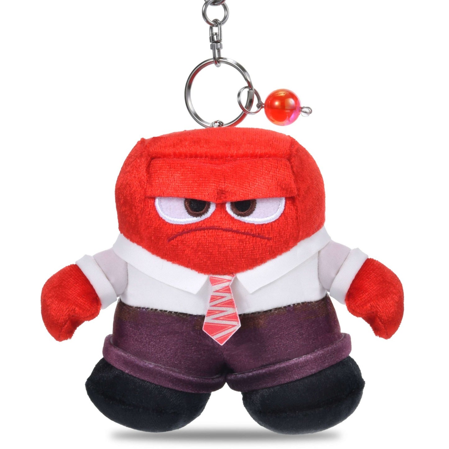 Japan Tokyo Disney Store Anger Plush Keychain Core Memory Ball Inside Out
