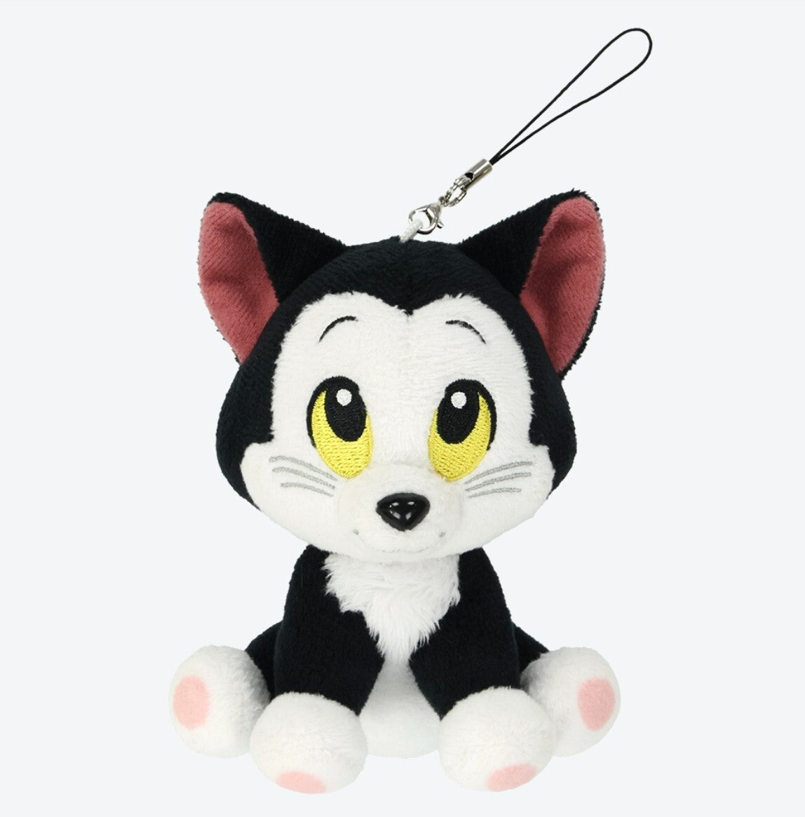 Japan Tokyo Disney Resort Figaro Plush Keychain Strap
