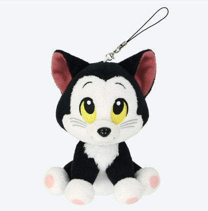 Japan Tokyo Disney Resort Figaro Plush Keychain Strap