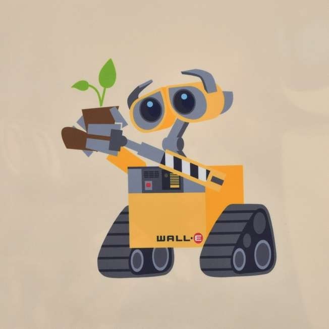 Japan Tokyo Disney Store WALL-E & Eve Shopping Eco Bag Moment