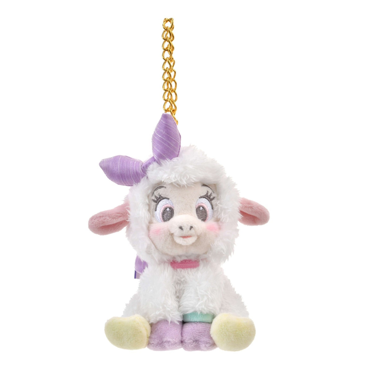 Japan Tokyo Disney Store Sia Sheep Plush Toy Keychain UniBestiez