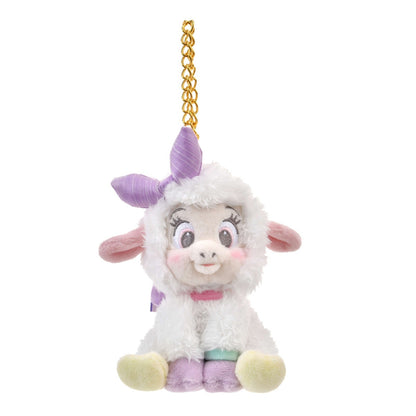Japan Tokyo Disney Store Sia Sheep Plush Toy Keychain UniBestiez