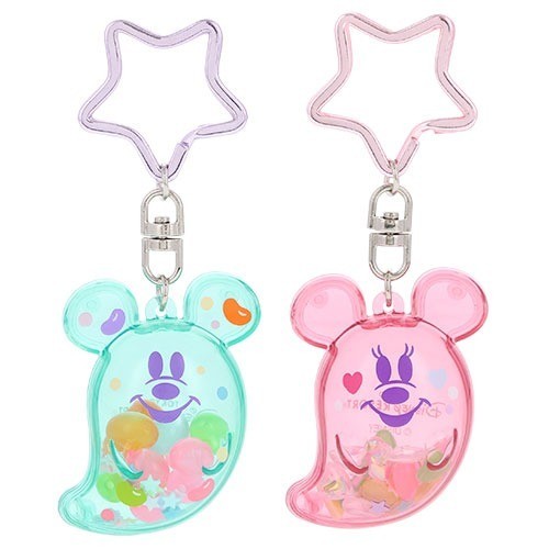 Japan Tokyo Disney Resort Mickey Minnie Ghost Keychain Set Halloween 2026
