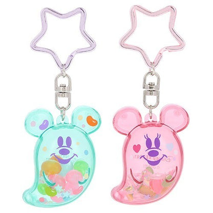 Japan Tokyo Disney Resort Mickey Minnie Ghost Keychain Set Halloween 2026