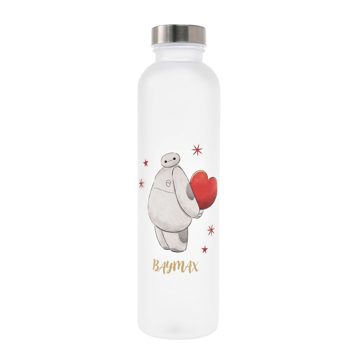 Japan Tokyo Disney Store Baymax Water Bottle 1L Frosted Holiday Gift Drinkware