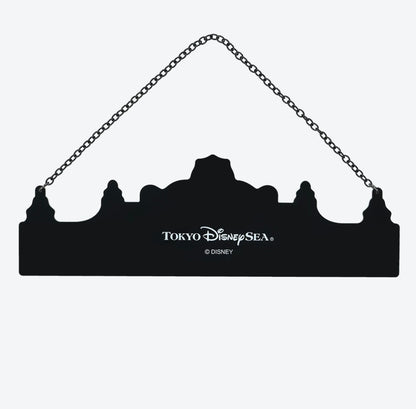 Japan Tokyo Disney Resort Tower of Terror Light Up Sign Plate Limited 2025