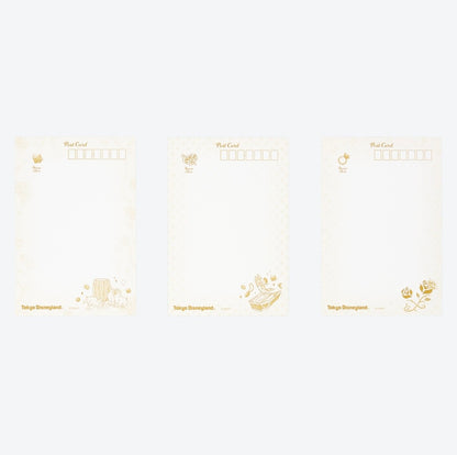 Japan Tokyo Disney Resort Mickey Mouse and Friends Postcard 3 pieces New 2025