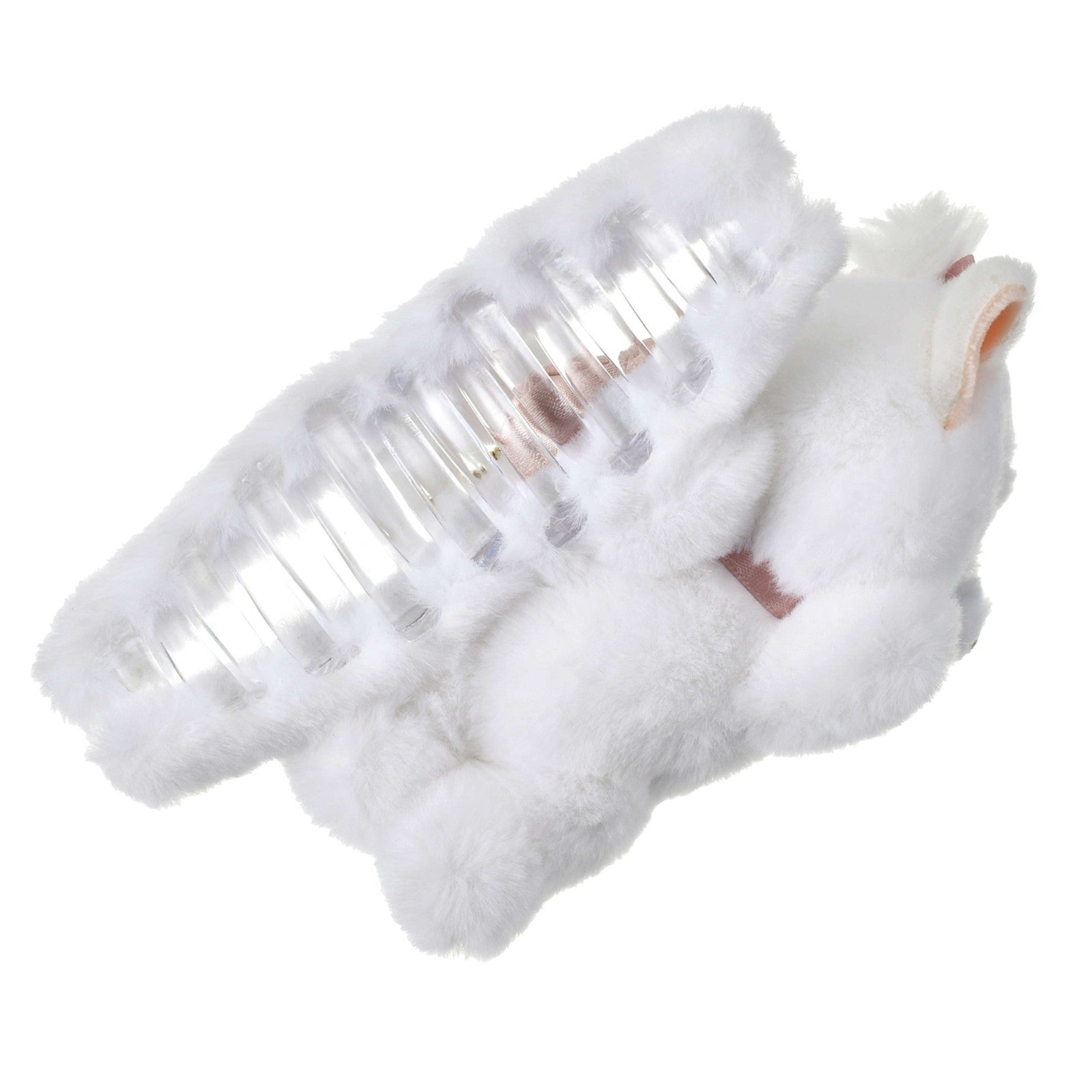 Japan Tokyo Disney Store Aristocats Marie Hair Clip Huggable Plush Toy Style