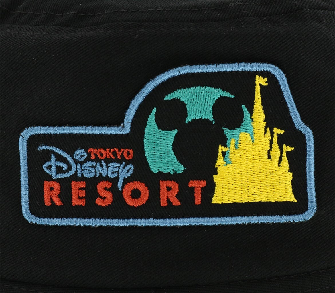 Japan Tokyo Disney Resort Store Cap Hat Ears Sea Land Black 2023 limited