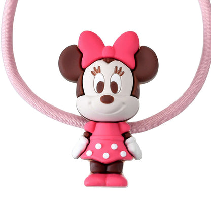 Japan Tokyo Disney Store Minnie Mouse For Kids Hair Ponytail PVC Mascot