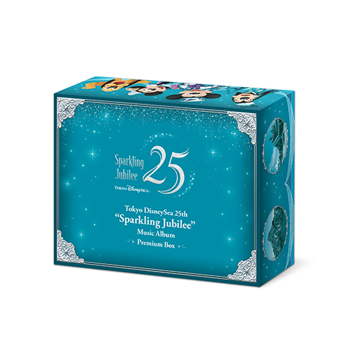 Japan Tokyo Disney Music Album Premium Box Sparkling Jubilee 25th