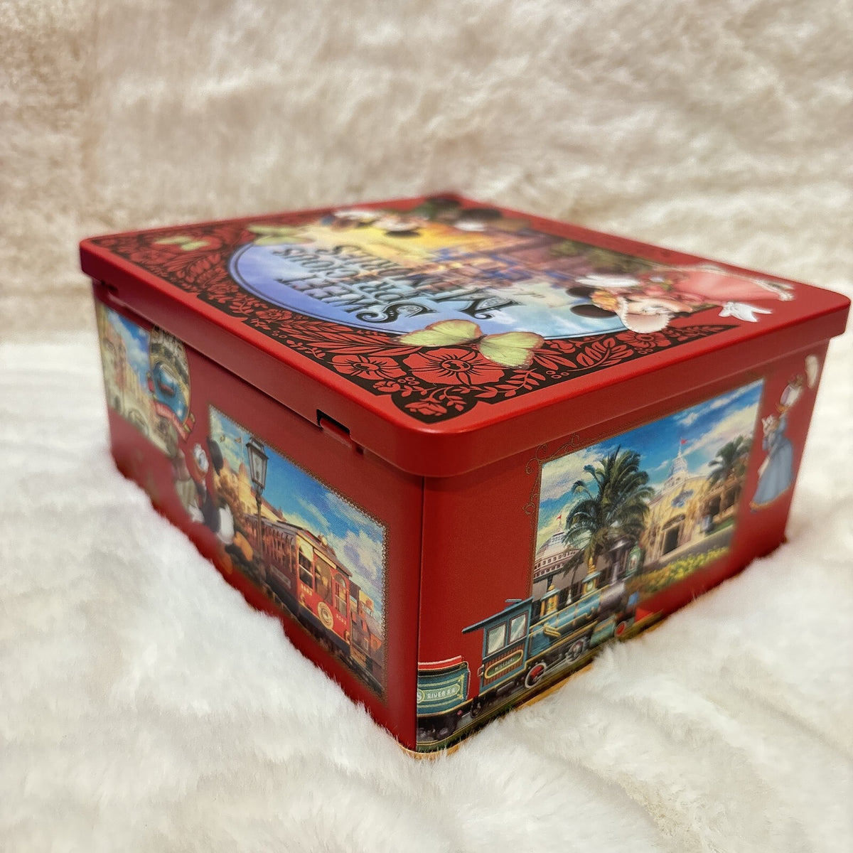 Japan Tokyo Disney Resort Candy Can Mickey Minnie Cinderella Castle Land Sweet