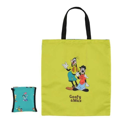 Japan Tokyo Disney Store Goofy & Max Shopping Eco Bag Holidays are the Best!!