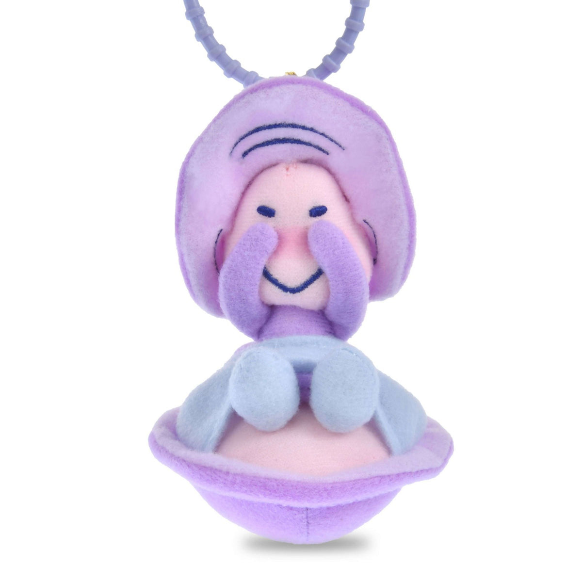 Japan Tokyo Disney Store Young Oyster  Plush Keychain Shyness BABY OYSTERS Alice