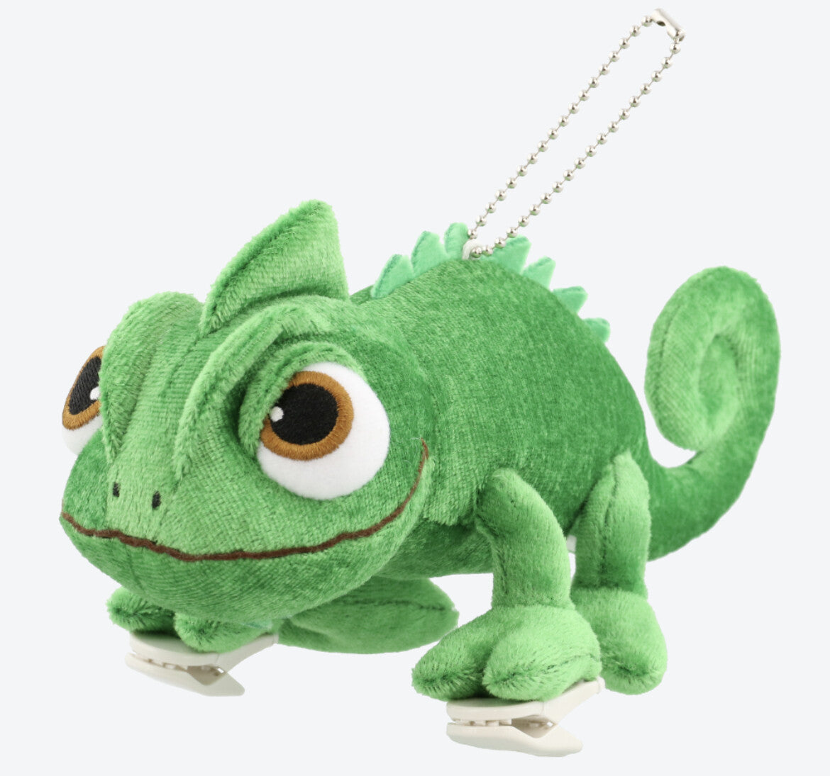 Japan Tokyo Disney Resort Rapunzel Pascal plush toy KeychainRide on the shoulder