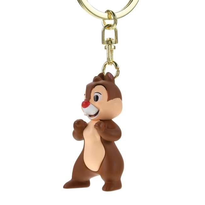 Japan Tokyo Disney Store Dale Keychain Basic 3D Keychain Fes Chip & Dale