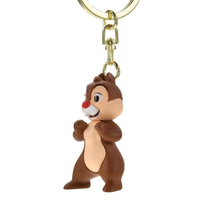 Japan Tokyo Disney Store Dale Keychain Basic 3D Keychain Fes Chip & Dale